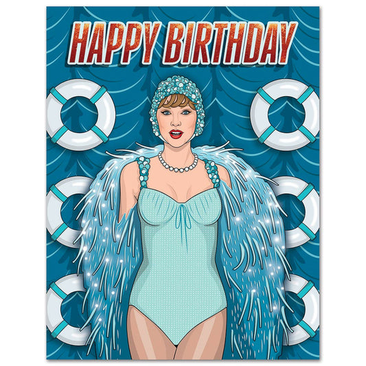TS Nautical Birthday Card