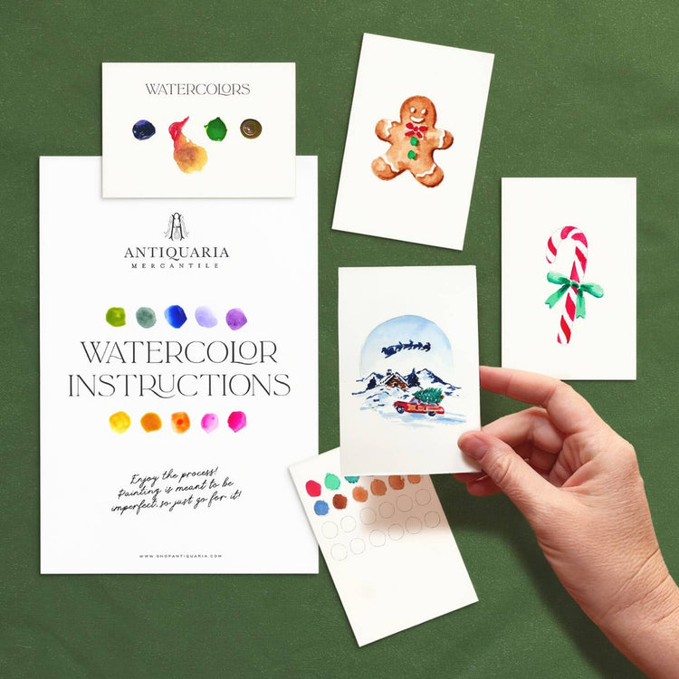 Mini Watercolor Kit: Christmas No.1
