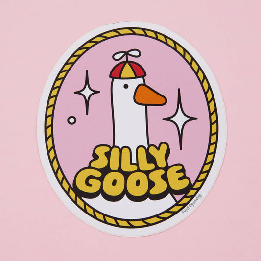 Silly Goose Vinyl Sticker