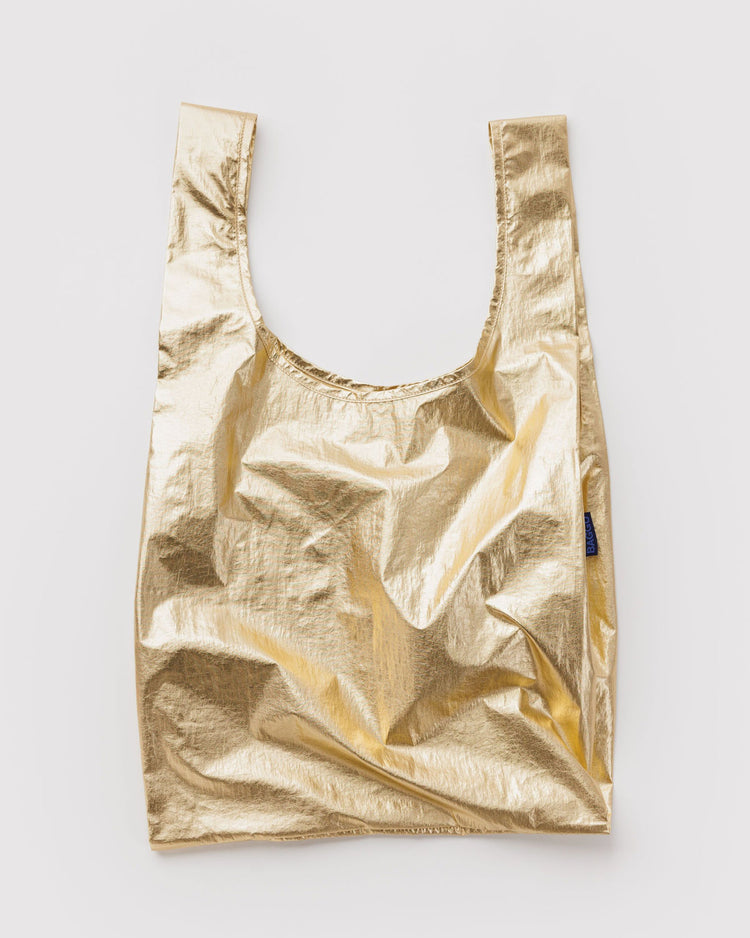 Standard Baggu in Gold Metallic