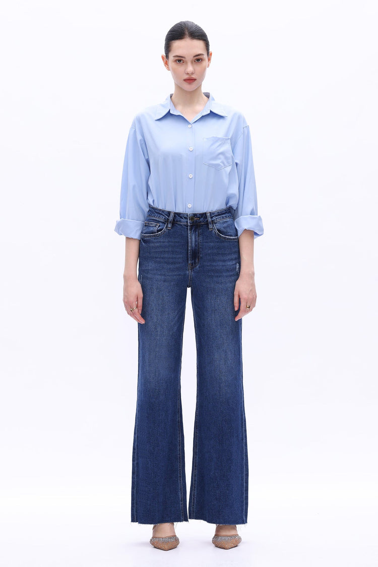Bella High Rise Wide Leg Jeans