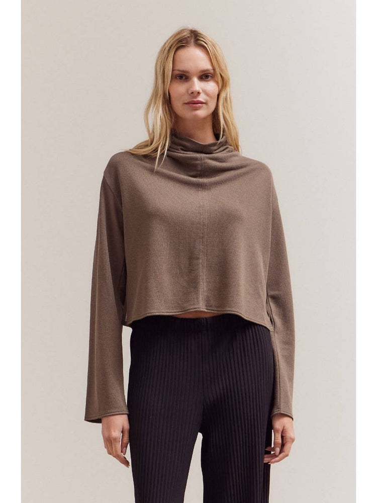 Cowl Neck Loose Fit Top