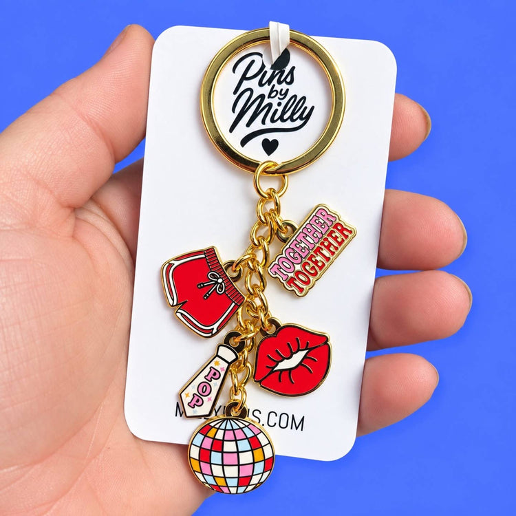 HS “Together Together” Tour Charm Enamel Keychain