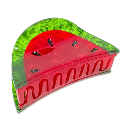 Midi Watermelon Hair Claw Clip