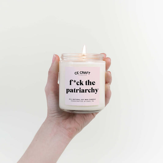 F*ck The Patriarchy Candle
