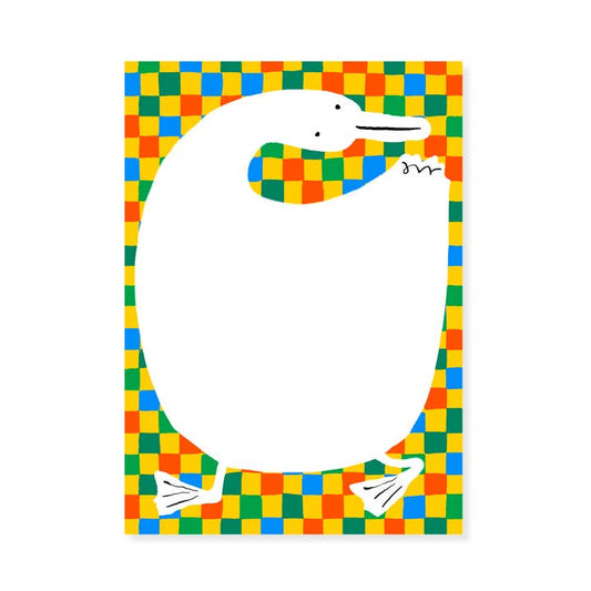 Duck Quilt Notepad