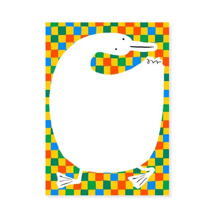 Duck Quilt Notepad