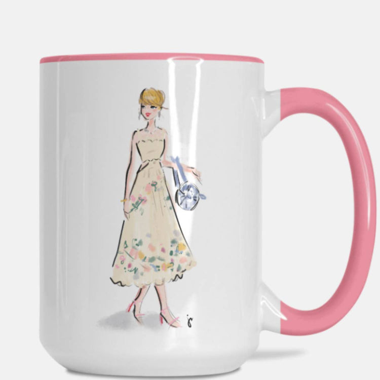 TS Zimmerman Floral Dress Mug