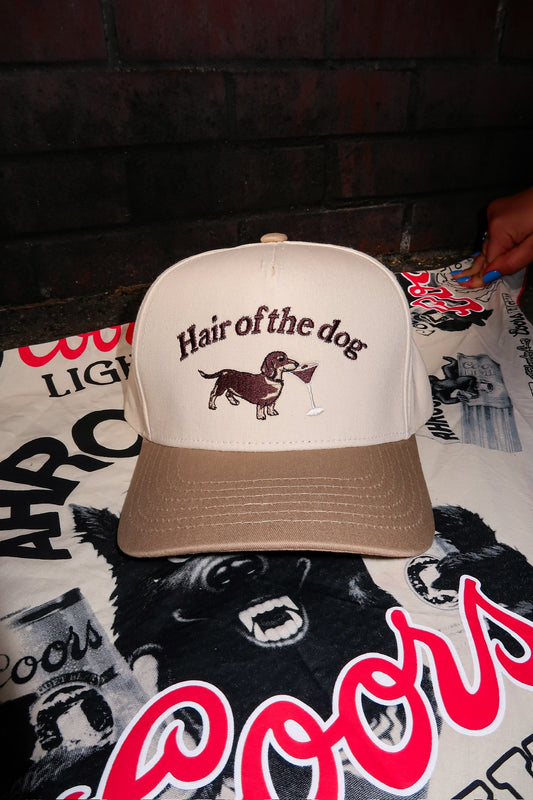 Hair of the Dog Embroidered Hat