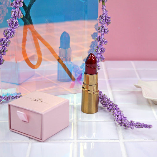 Gold Lipstick Lighter