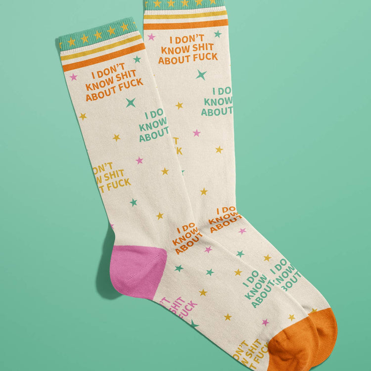 I Don't Know Shit About Fuck Socks