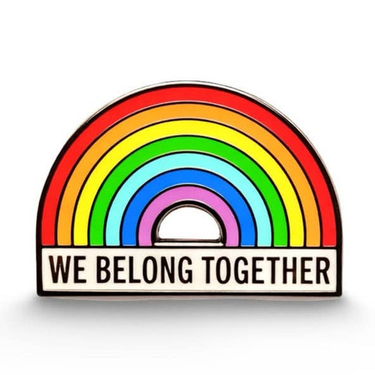 “We Belong Together” Aperture Inspired Enamel Pin