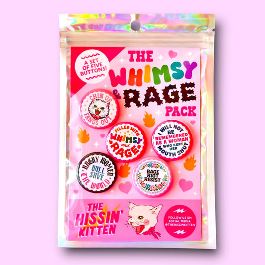 The Whimsy and Rage Magnet Pack
