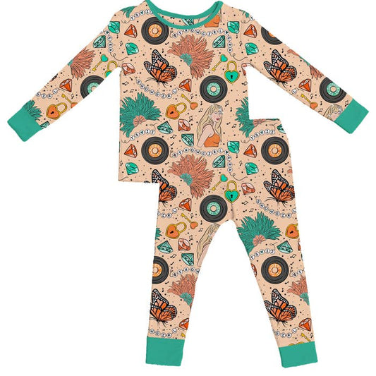 PREORDER Showgirl Bamboo Kids Pajamas