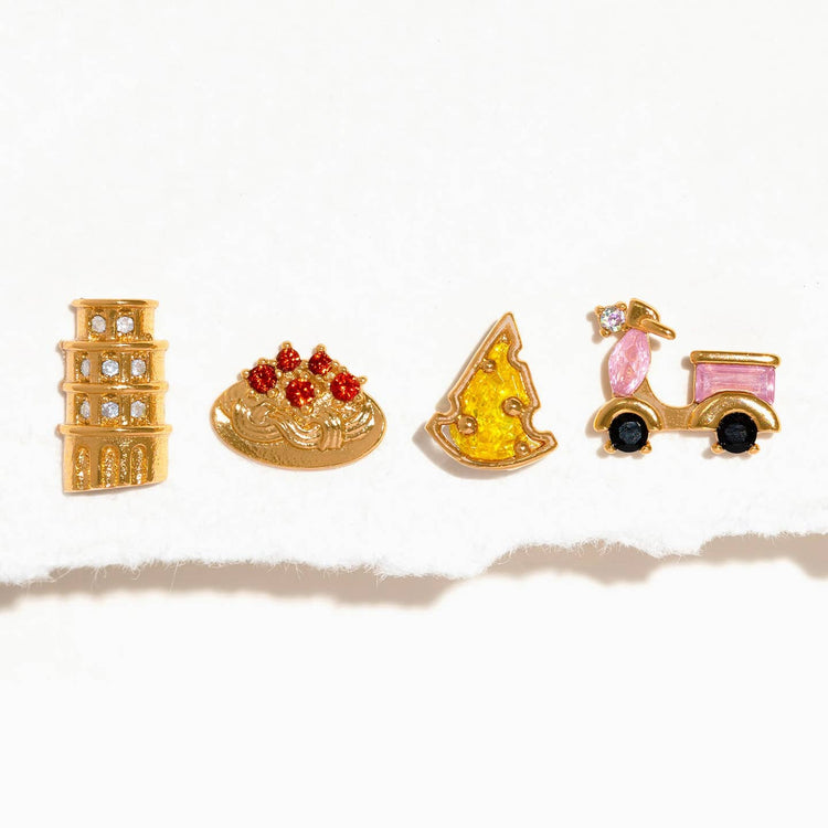 Ciao Bella Italia Stud Earring Set