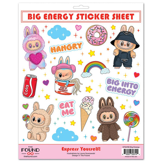 Labubu Sticker Sheet