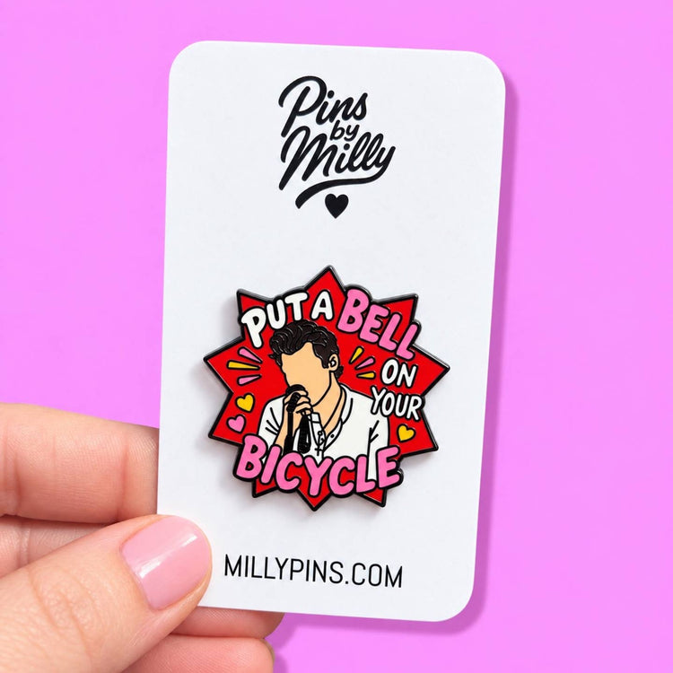HS “Put A Bell On Your Bicycle” Enamel Pin