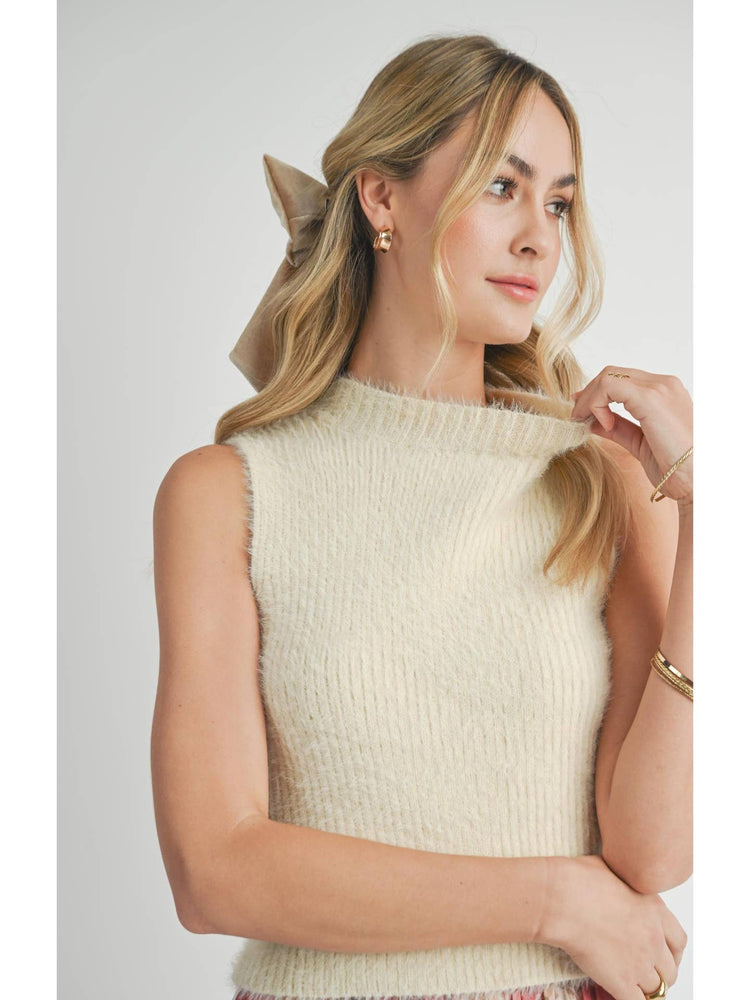 Tanna Fuzzy Sweater Tank