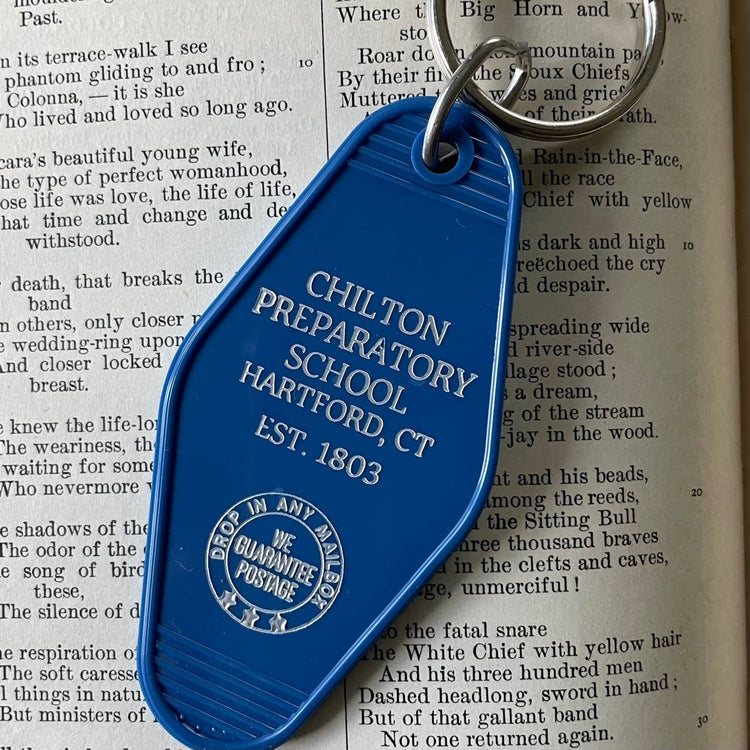 Chilton Prepartory Academy Motel Keychain