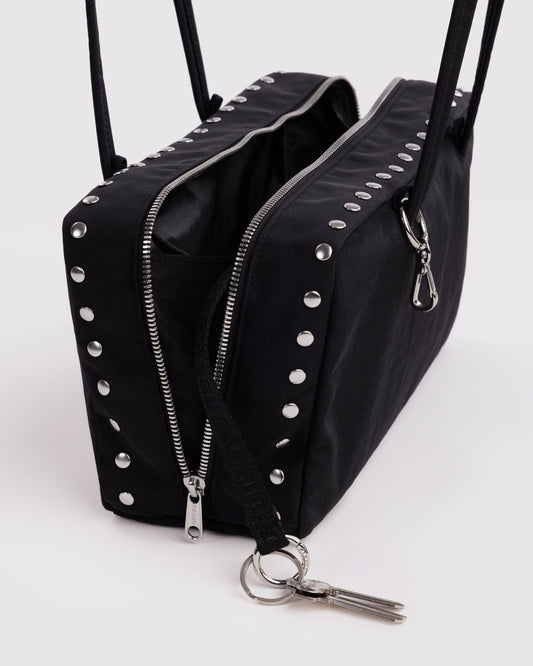 Baggu Nylon Bowler Bag in Studs