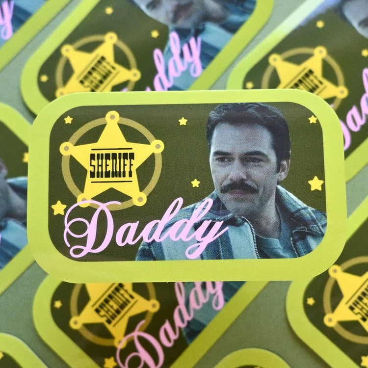 Sheriff Daddy Sticker