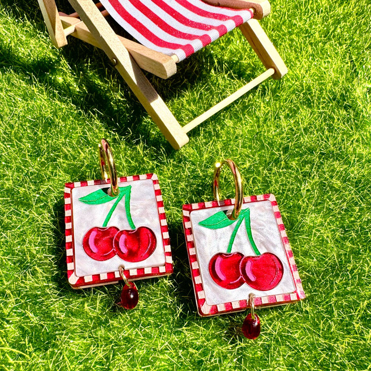 Cherry Bomb Earrings