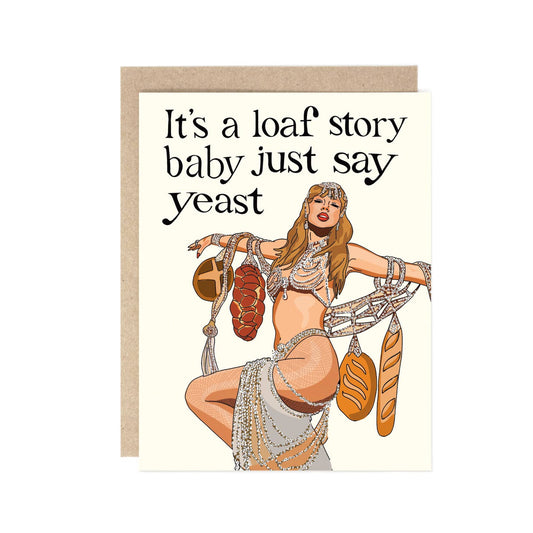 TS Bread Pun Love Card