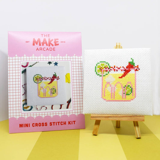 Spicy Margarita Mini Cross Stich Kit