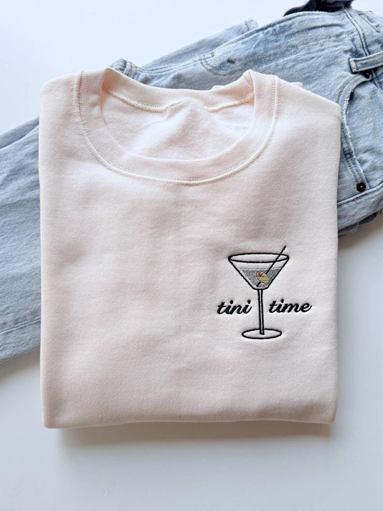 Embroidered Dirty Martini Sweatshirt