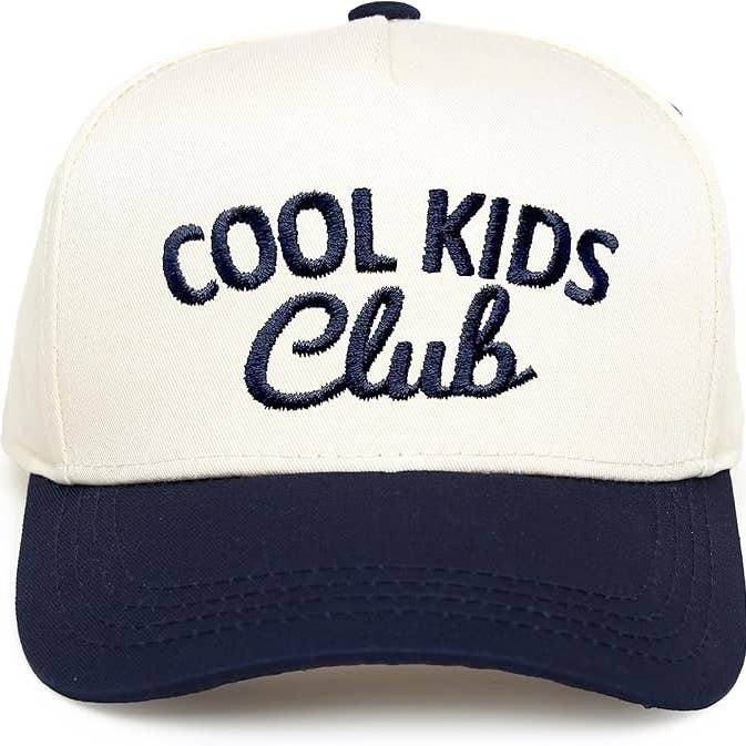 Cool Kids Club Embroidered Hat (2-9 Years)