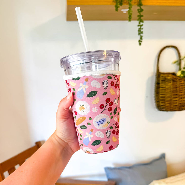 Mediterranean Summer Iced Coffee Sleeve