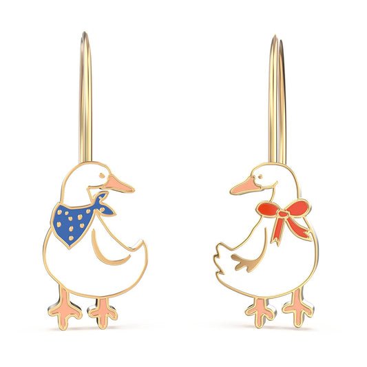Duck Earrings