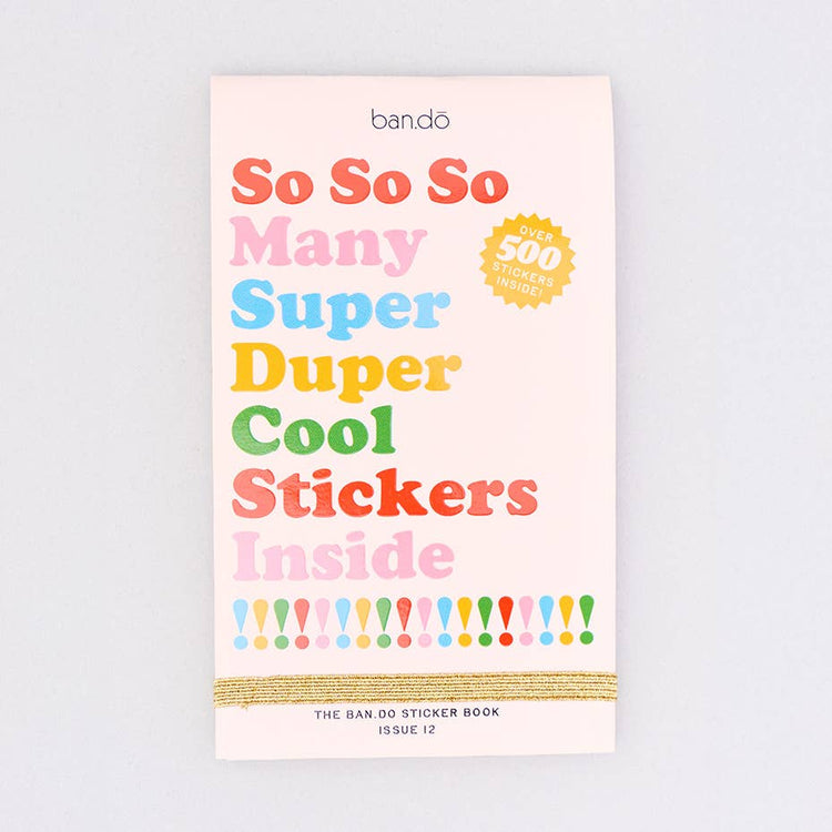 Super Duper Cool Sticker Book