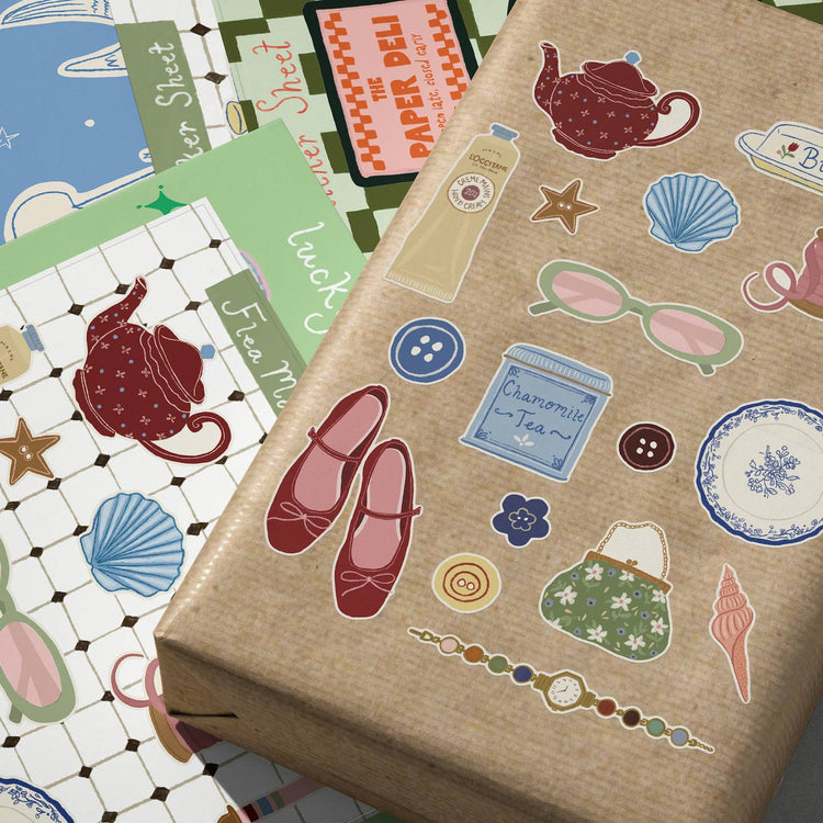 Flea Market Sticker Sheet