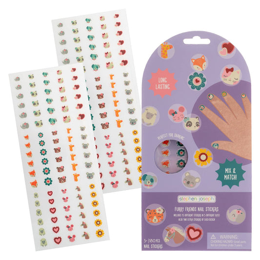 Clear Animal Nail Stickers