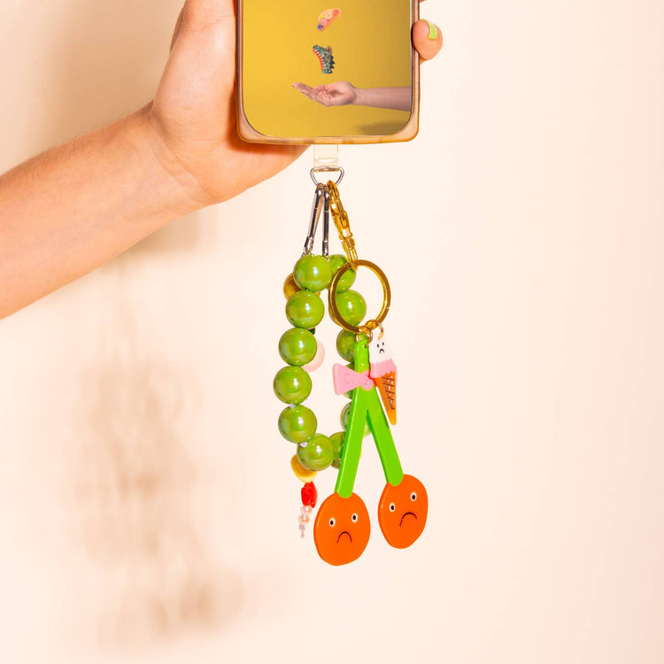 Double Trouble Bag Charm