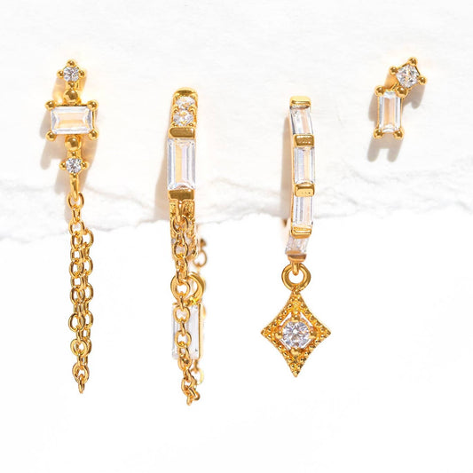 Golden Era Earring Set