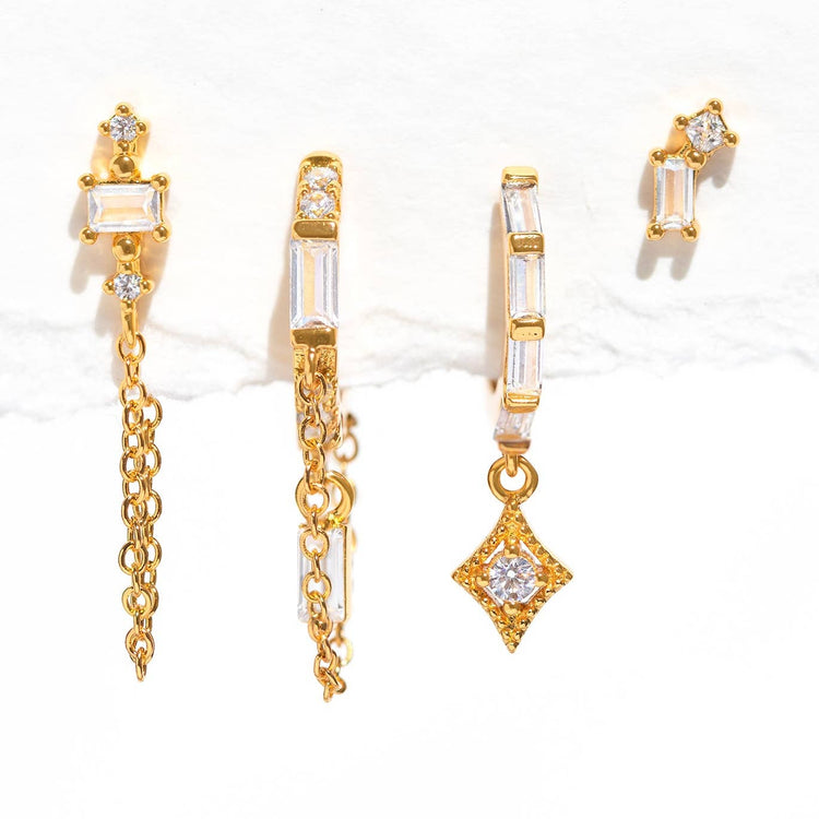 Golden Era Earring Set