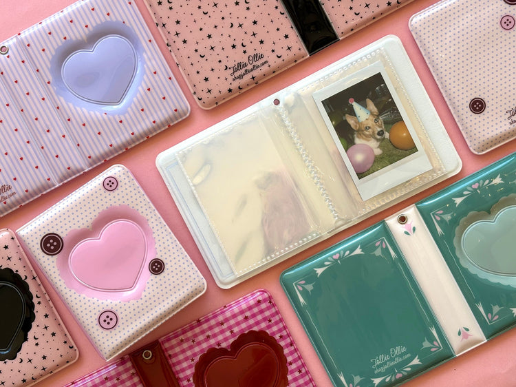 Hearts & Stripes Mini Photo Album