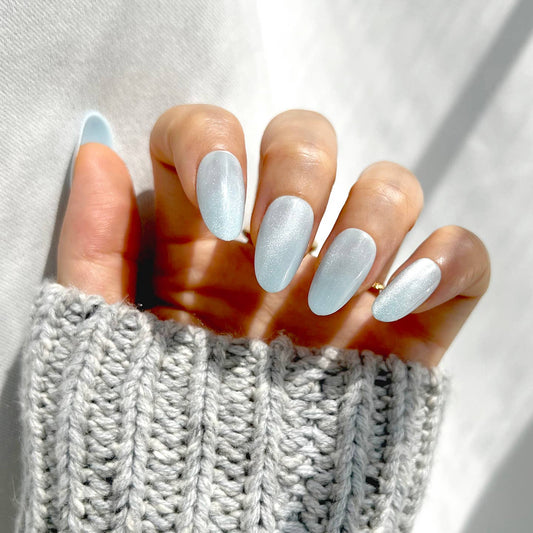 Glacial Quartz Soft & Durable Press-On Nail