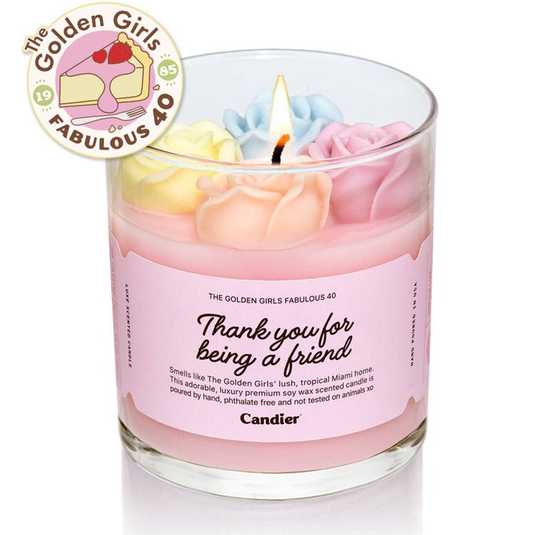 Thank You for Being A Friend Candle