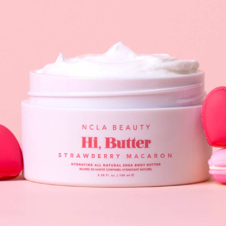 Hi, Butter Body Butter - Strawberry Macaron Discovery Size