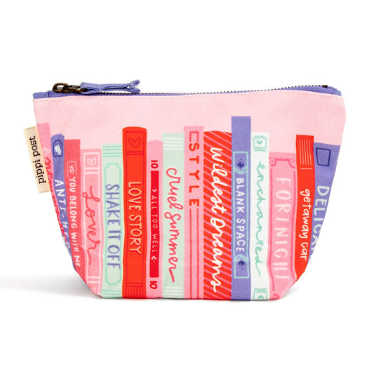 Book Tour Canvas Pouch