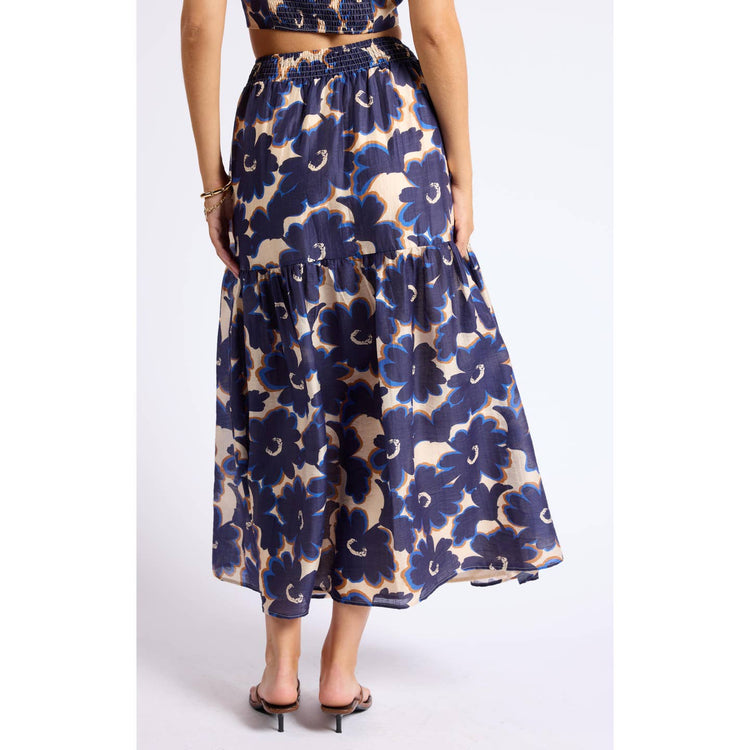 Flora Tiered Maxi Skirt