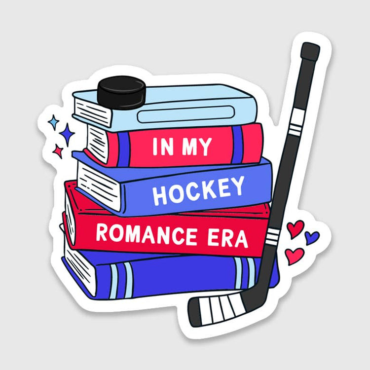 In My Hockey Romance Books Sticker
