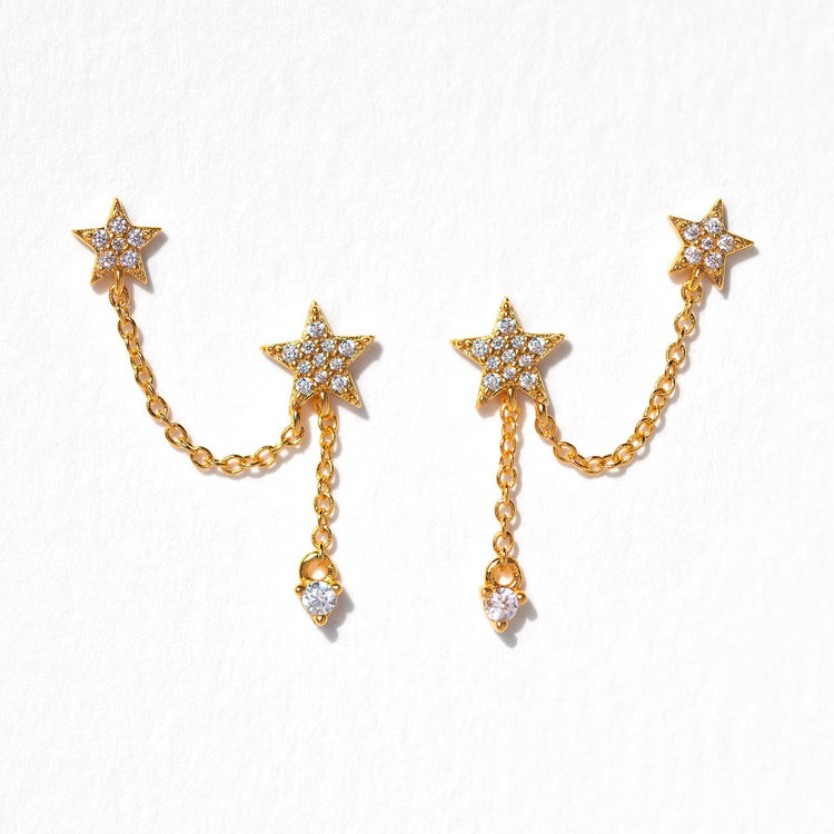 Stellar Connection Double Earrings