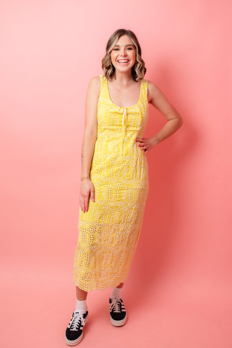 Lemon Drop Maxi Dress