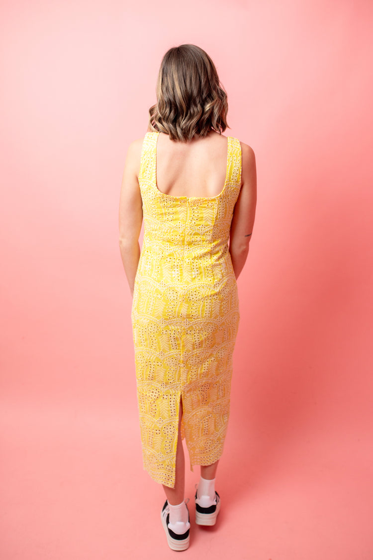 Lemon Drop Maxi Dress