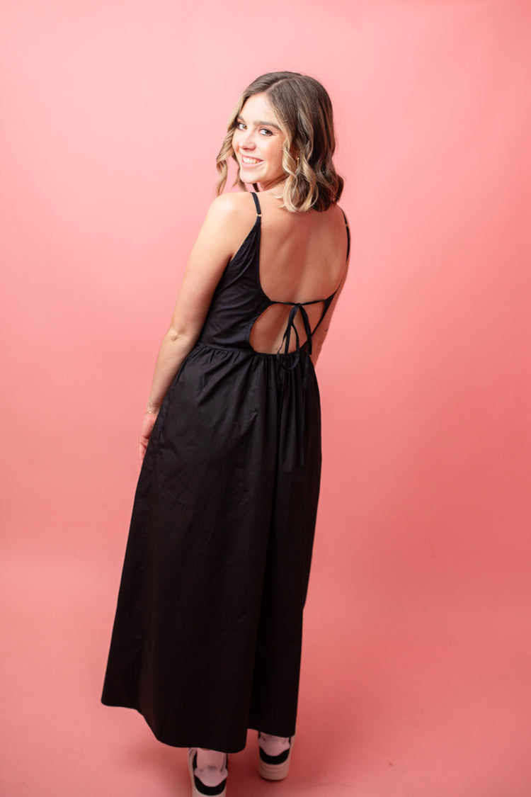 Isabelle Maxi Dress in Black