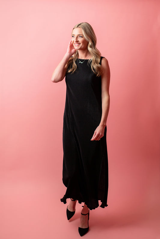 Z Supply Gatsby Midi Dress Black